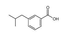 3-ISOBUTYL-BENZOIC ACID结构式