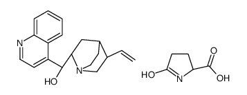 5-oxo-L-proline, compound with (8α,9R)-cinchonan-9-ol (1:1) picture