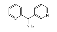 吡啶-2-基(吡啶-3-基)甲胺结构式