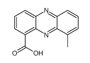 9-METHYL-PHENAZINE-1-CARBOXYLIC ACID structure