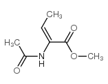 METHYL-2-N-ACETYL CROTANOATE Structure