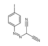 2-[(4-iodophenyl)diazenyl]propanedinitrile结构式