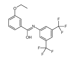 N-[3,5-bis(trifluoromethyl)phenyl]-3-ethoxybenzamide结构式