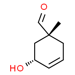 3-Cyclohexene-1-carboxaldehyde, 5-hydroxy-1-methyl-, (1R,5R)-rel- (9CI) picture