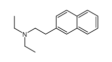 N,N-diethyl-2-naphthalen-2-ylethanamine Structure