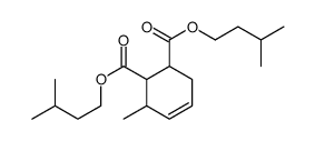 bis(3-methylbutyl) 3-methylcyclohex-4-ene-1,2-dicarboxylate Structure