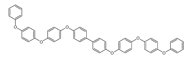 1-(4-phenoxyphenoxy)-4-[4-[4-[4-(4-phenoxyphenoxy)phenoxy]phenyl]phenoxy]benzene Structure