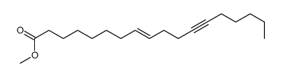 methyl octadec-8-en-12-ynoate Structure