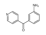 (3-aminophenyl)-pyridin-4-ylmethanone Structure