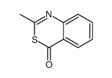2-methyl-3,1-benzothiazin-4-one结构式