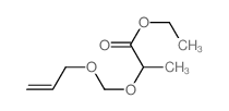 ethyl 2-(prop-2-enoxymethoxy)propanoate结构式