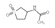 N-(1,1-dioxothiolan-3-yl)acetamide Structure