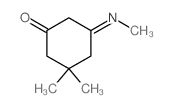 3,3-dimethyl-5-methyliminocyclohexan-1-one结构式