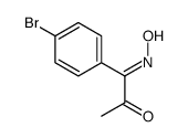 (1Z)-1-(4-bromophenyl)-1-hydroxyimino-propan-2-one Structure