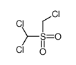 dichloro(chloromethylsulfonyl)methane Structure