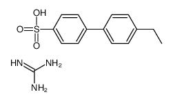 4-(4-ethylphenyl)benzenesulfonic acid,guanidine结构式