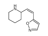 5-(2-piperidin-2-ylethenyl)-1,2-oxazole结构式