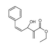 ethyl (3S)-3-hydroxy-2-methylidene-5-phenylpent-4-enoate Structure