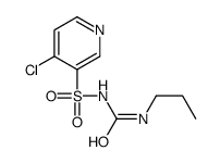 1-(4-chloropyridin-3-yl)sulfonyl-3-propylurea结构式