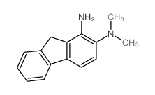 N,N-dimethyl-9H-fluorene-1,2-diamine结构式