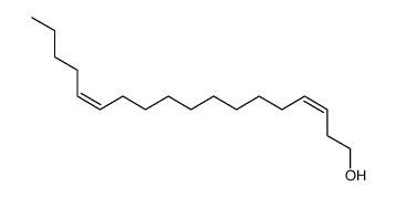 (3Z,13Z)-3,13-Octadecadien-1-ol structure