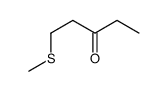 1-(methyl thio)-3-pentanone结构式