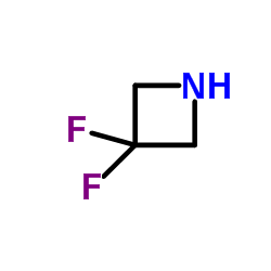 3,3-二氟氮杂环丁烷结构式