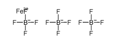 iron(3+) tetrafluoroborate(1-) Structure