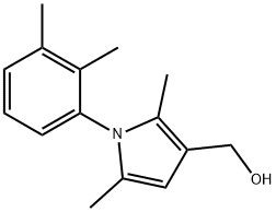 1-(2,3-dimethylphenyl)-2,5-dimethyl-1h-pyrrole-3-methanol结构式