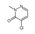 4-chloro-2-methylpyridazin-3-one结构式