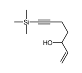 7-trimethylsilylhept-1-en-6-yn-3-ol Structure