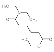 Hexanoic acid,6-(diethylamino)-6-oxo-, ethyl ester structure