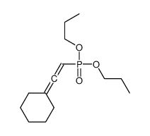 2-dipropoxyphosphorylethenylidenecyclohexane Structure