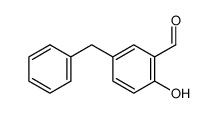 5-BENZYL-2-HYDROXY-BENZALDEHYDE Structure