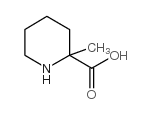 2-甲基-2-哌啶羧酸结构式