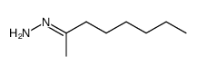 methyl hexyl ketone hydrazone Structure