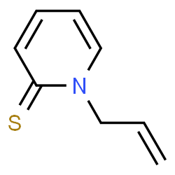 2(1H)-Pyridinethione,1-(2-propenyl)- (9CI)结构式