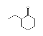 (-)-(2S)-2-ethylcyclohexanone结构式