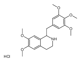 1,2,3,4-Tetrahydro-6,7-dimethoxy-1-[(3,4,5-triMethoxyphenyl)Methyl]isoquinoline Structure