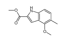 Methyl 4-methoxy-5-methyl-1H-indole-2-carboxylate Structure