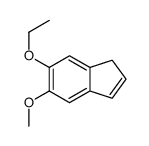 1H-Indene,6-ethoxy-5-methoxy-(9CI) structure