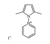 N-(2,5-dimethylpyrrol-1-yl)pyridinium iodide Structure