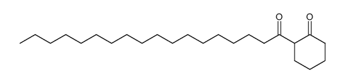 2-stearoylcyclohexan-1-one Structure