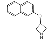 3-(2-Naphthyloxy)azetidine结构式