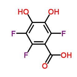 Benzoic acid,2,3,6-trifluoro-4,5-dihydroxy- (9ci) structure