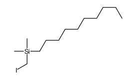 decyl-(iodomethyl)-dimethylsilane结构式