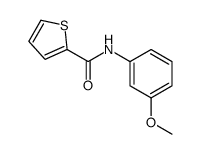 2-Thiophenecarboxamide,N-(3-methoxyphenyl)- Structure