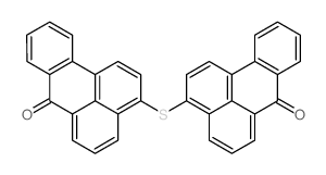 7H-Benz[de]anthracen-7-one, 3,3-thiobis- structure