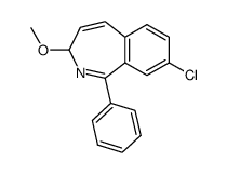 8-chloro-3-methoxy-1-phenyl-3H-2-benzazepine结构式