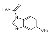 1H-Benzimidazole,1-acetyl-5-methyl-(9CI) structure